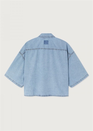 Paybou ss skjorte Blue Snow American Vintage